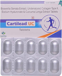 Cartilead Uc Strip Of 10 Tablets