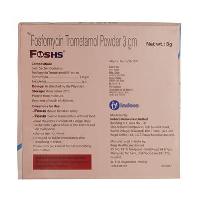 Foshs Sachet Of 8gm Oral Powder