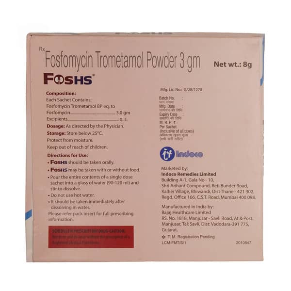 Foshs Sachet Of 8gm Oral Powder