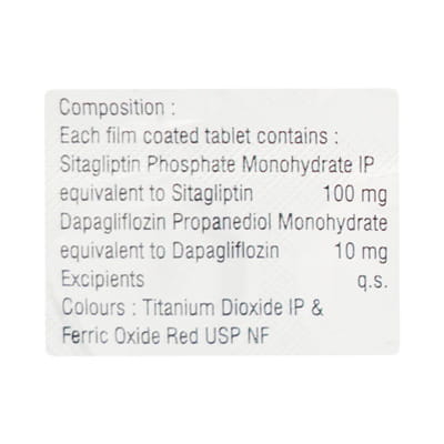Zensita D 100/10mg Strip Of 10 Tablets