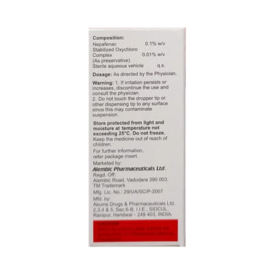 Avanep Bf Bottle Of 5ml Ophthalmic Suspension