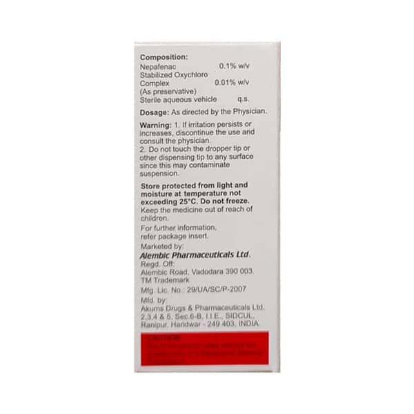 Avanep Bf Bottle Of 5Ml Ophthalmic Suspension