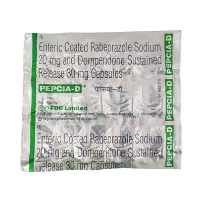 Pepcia D Strip Of 15 Capsules
