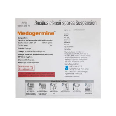 मेडोजर्मिना 5एमएल सस्पेंशन की बॉटल (6 का पैक)