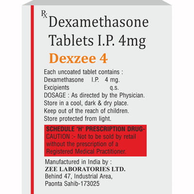 Dexzee 4mg Strip Of 30 Tablets