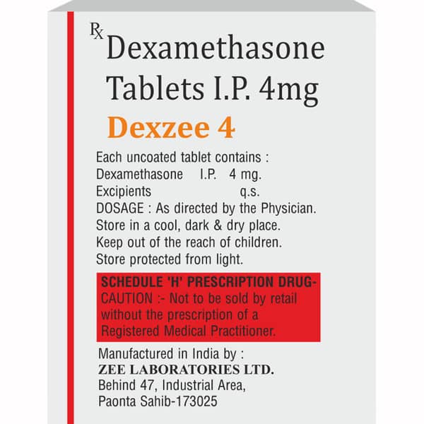 Dexzee 4mg Strip Of 30 Tablets