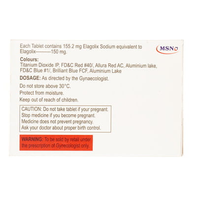 Elgoliz 150mg Strip Of 10 Tablets