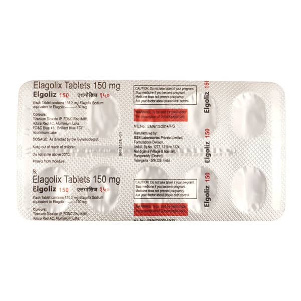 Elgoliz 150mg Strip Of 10 Tablets