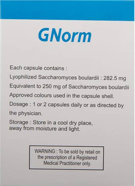 Gnorm 250Mg Strip Of 6 Capsules