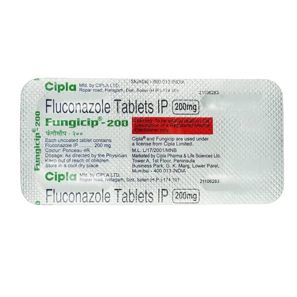 Fungicip 200Mg Strip Of 1 Tablet