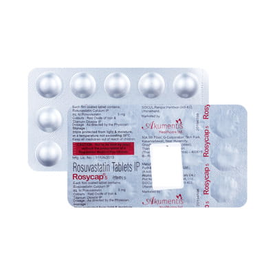 Rosycap 5mg Strip Of 15 Tablets