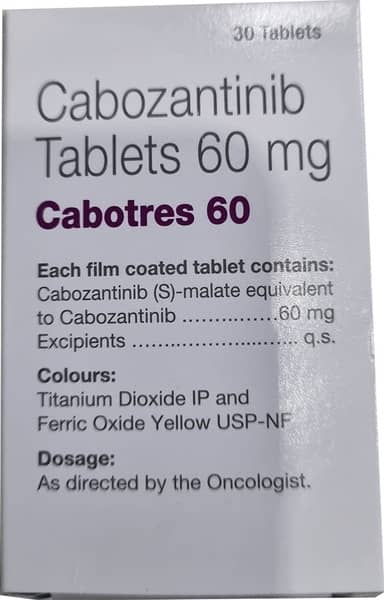 Cabotres 60Mg Bottle Of 30 Tablets
