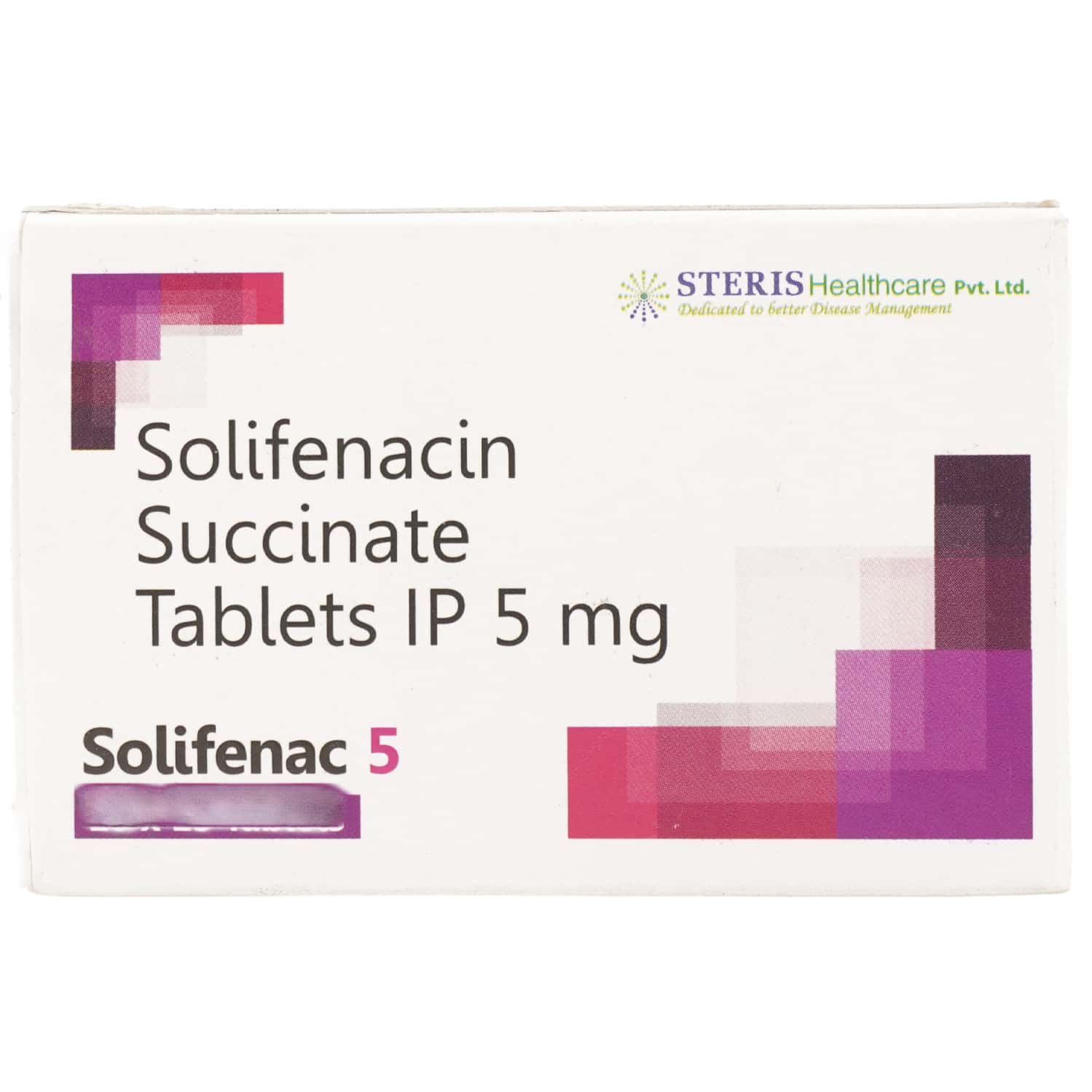 solifenac 5mg tablets