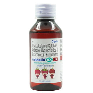 Asthalin Ax Jr Bottle Of 100Ml Expectorant
