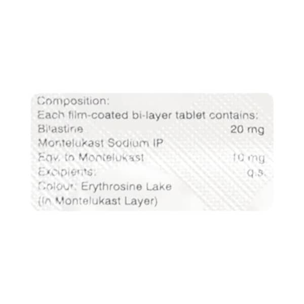 Bilamont Strip Of 10 Tablets