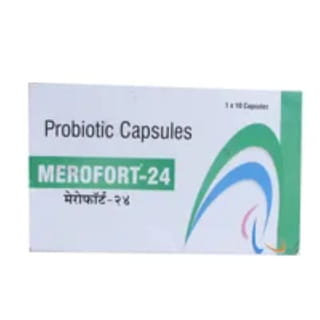 Merofort 24 Strip Of 10 Capsules