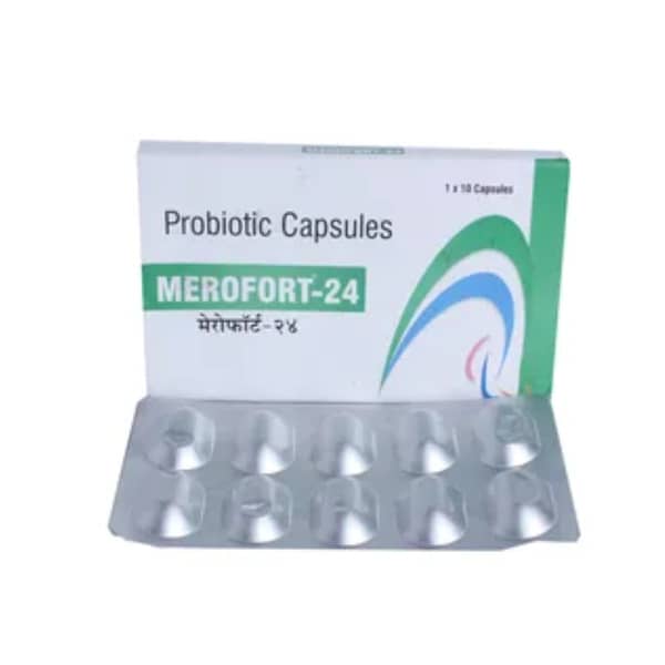 Merofort 24 Strip Of 10 Capsules
