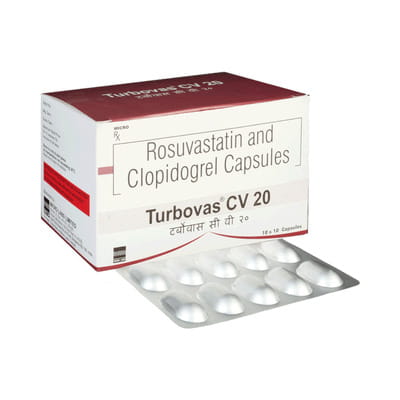 Turbovas Cv 20mg Strip Of 10 Capsules