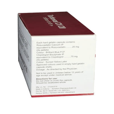 Turbovas Cv 20mg Strip Of 10 Capsules
