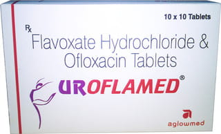 Uroflamed Strip Of 10 Tablets