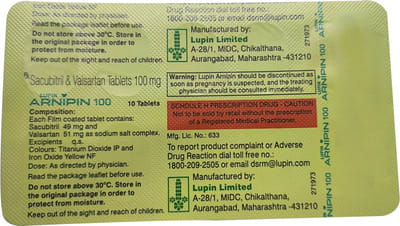 Arnipin 100mg Strip Of 10 Tablets