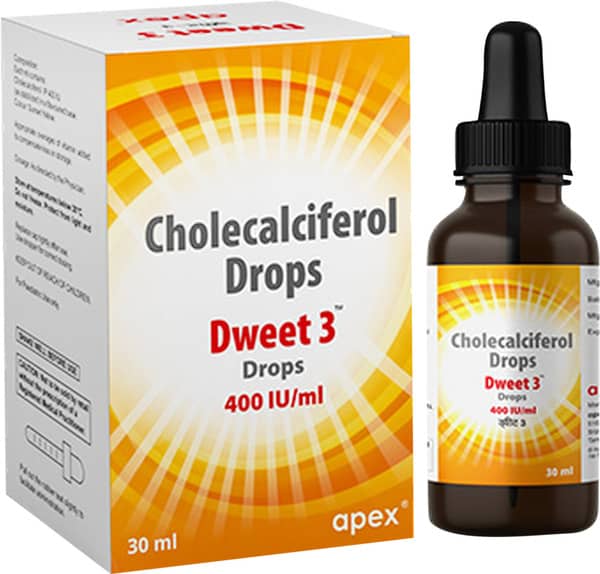 Dweet 3 400iu/ml Oral Drops