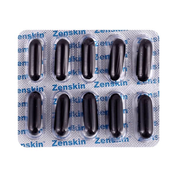 Zenskin Strip Of 10 Softgel Capsules