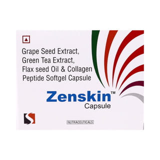 Zenskin Strip Of 10 Softgel Capsules