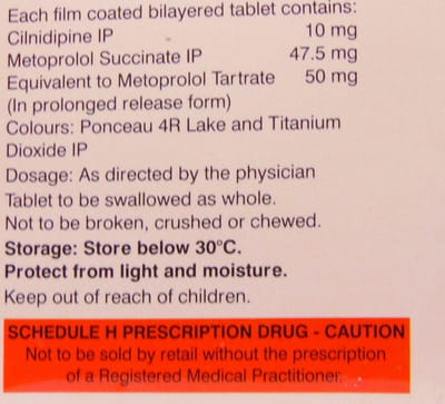 Dilnip M 50mg Strip Of 10 Tablets