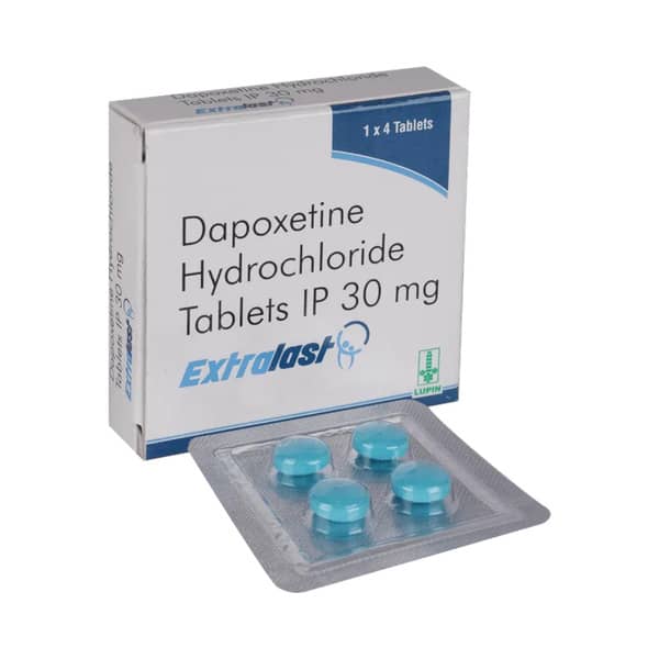 Extralast Strip Of 4 Tablets