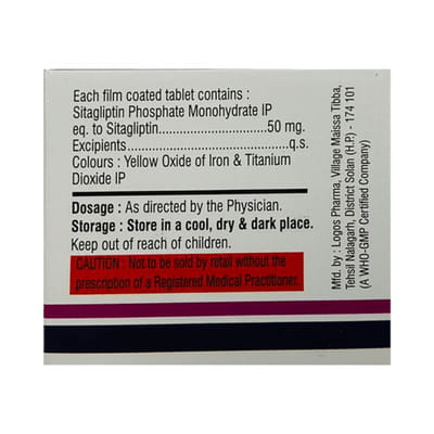 Stegsita 50mg Strip Of 7 Tablets