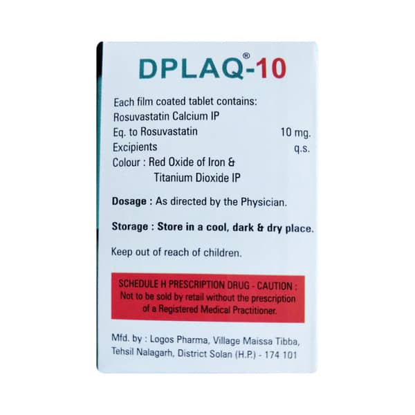 Dplaq 10Mg Strip Of 15 Tablets