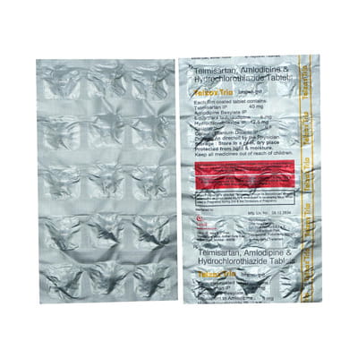 Telzox Trio Strip Of 15 Tablets