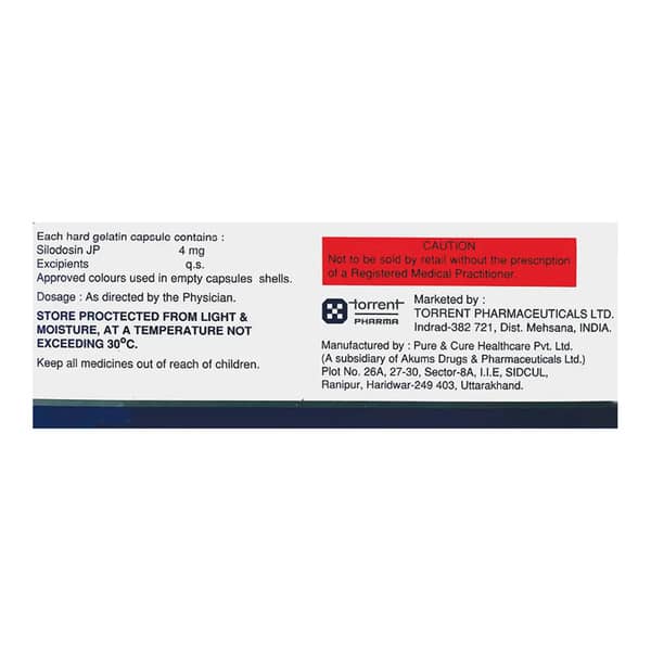 Siloxio 4Mg Strip Of 10 Capsules
