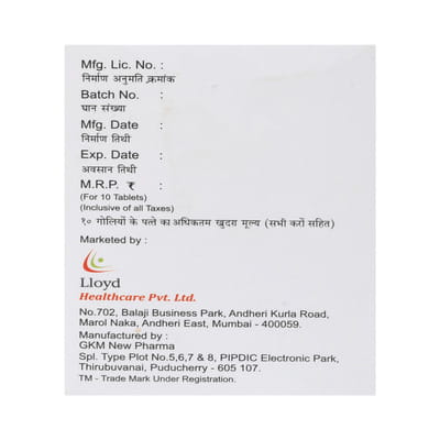 Telzox M 25mg Strip Of 15 Tablets