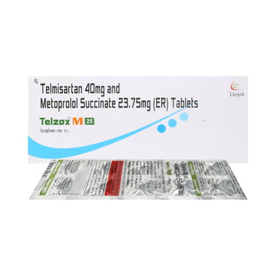 Telzox M 25mg Strip Of 15 Tablets