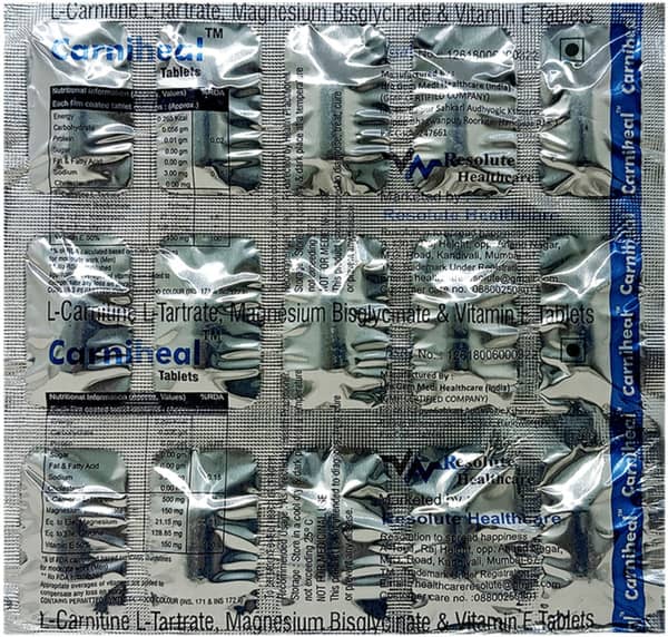 Carniheal Strip Of 15 Tablets
