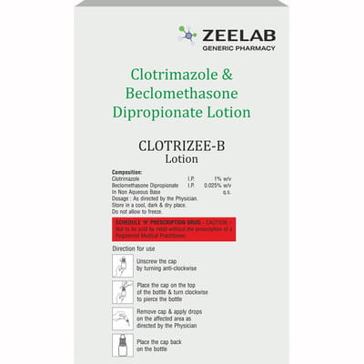 Clotrizee B Bottle Of 15ml Lotion