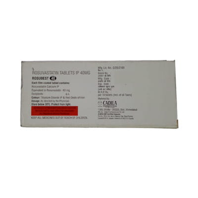 Rosubest 40 Strip Of 10 Tablets