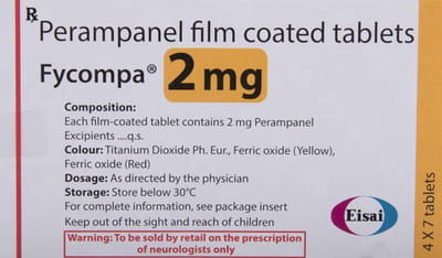 Fycompa 2mg Strip Of 14 Tablets