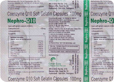 Nephro Q10 Strip Of 10 Capsules
