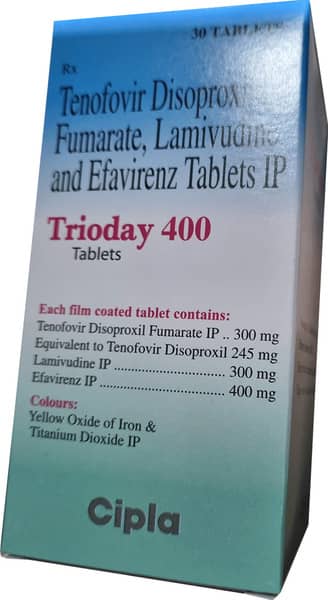 Trioday 400mg Bottle Of 30 Tablets