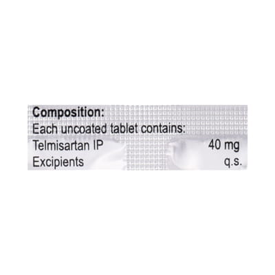 Telmiget 40mg Strip Of 10 Tablets