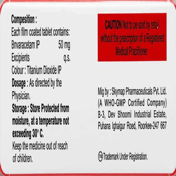 Brividuss 50Mg Strip Of 10 Tablets
