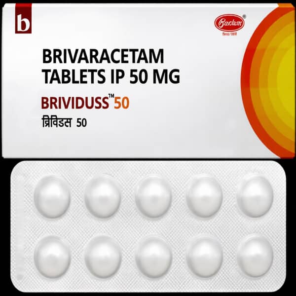 Brividuss 50Mg Strip Of 10 Tablets