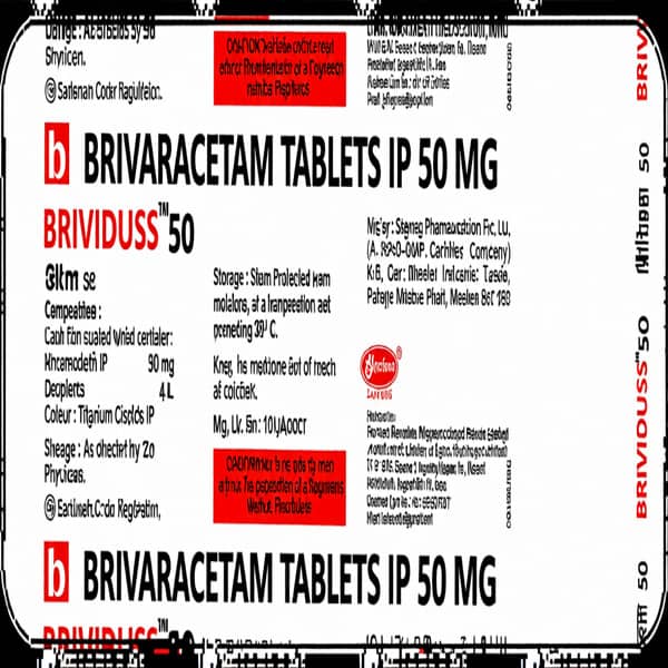 Brividuss 50Mg Strip Of 10 Tablets