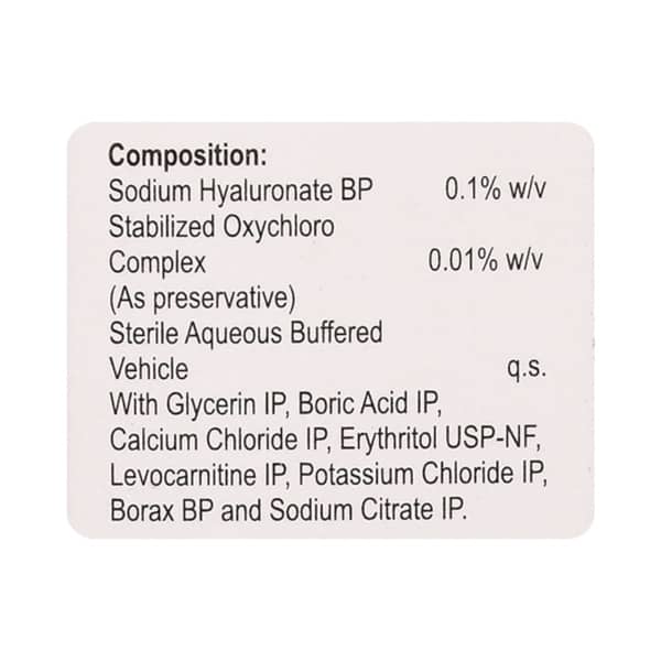 Tizta Bottle Of 10ml Eye Drops