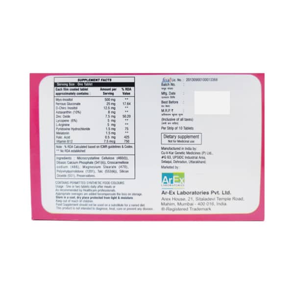 Fertyl F Strip Of 10 Tablets
