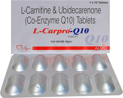 L Carpro Q10 Strip Of 10 Tablets