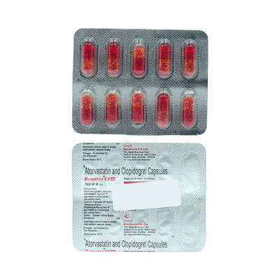 Remetor Cv 40mg Strip Of 10 Capsules